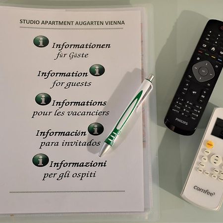 Studio-Apartment Augarten Wien Ngoại thất bức ảnh
